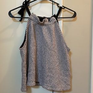 Madewell ribbon-neck tank 🖤